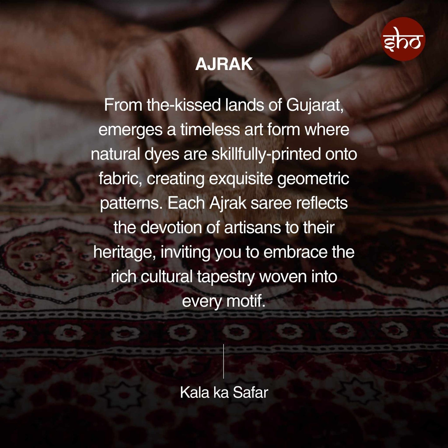 Radhika | Ajrak Saree