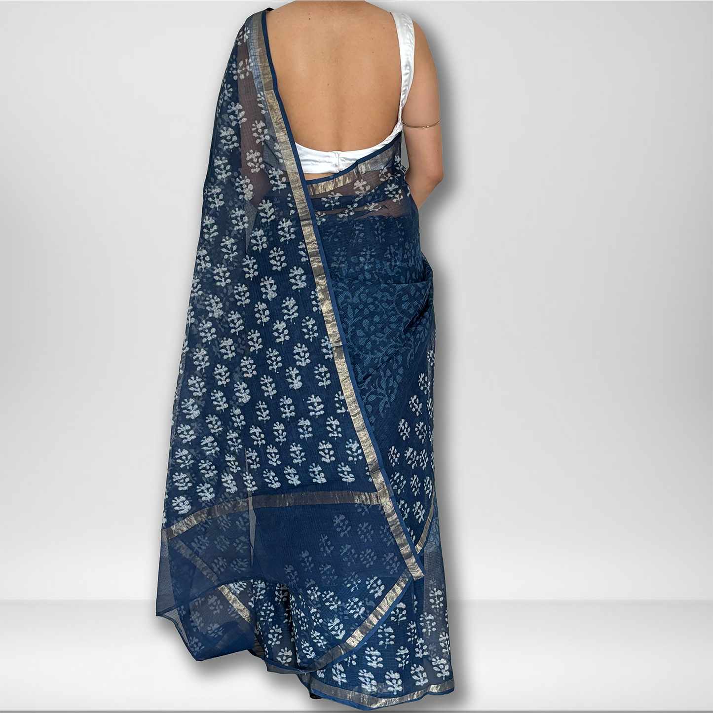 Beas | Block Print Saree