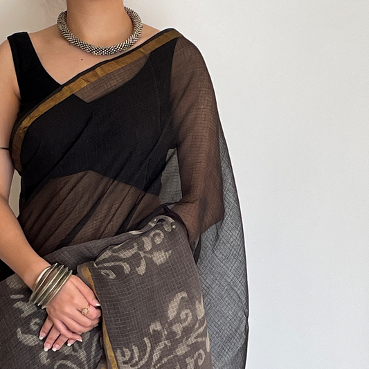 Chandrakanta | Block Print Saree