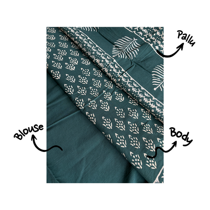 Dhara | Block Print Saree