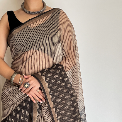 Harini | Block Print Saree