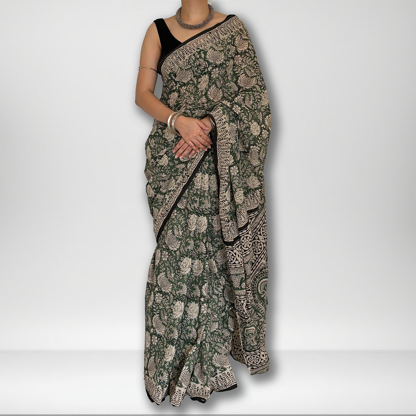 Mayuri | Block Print Saree