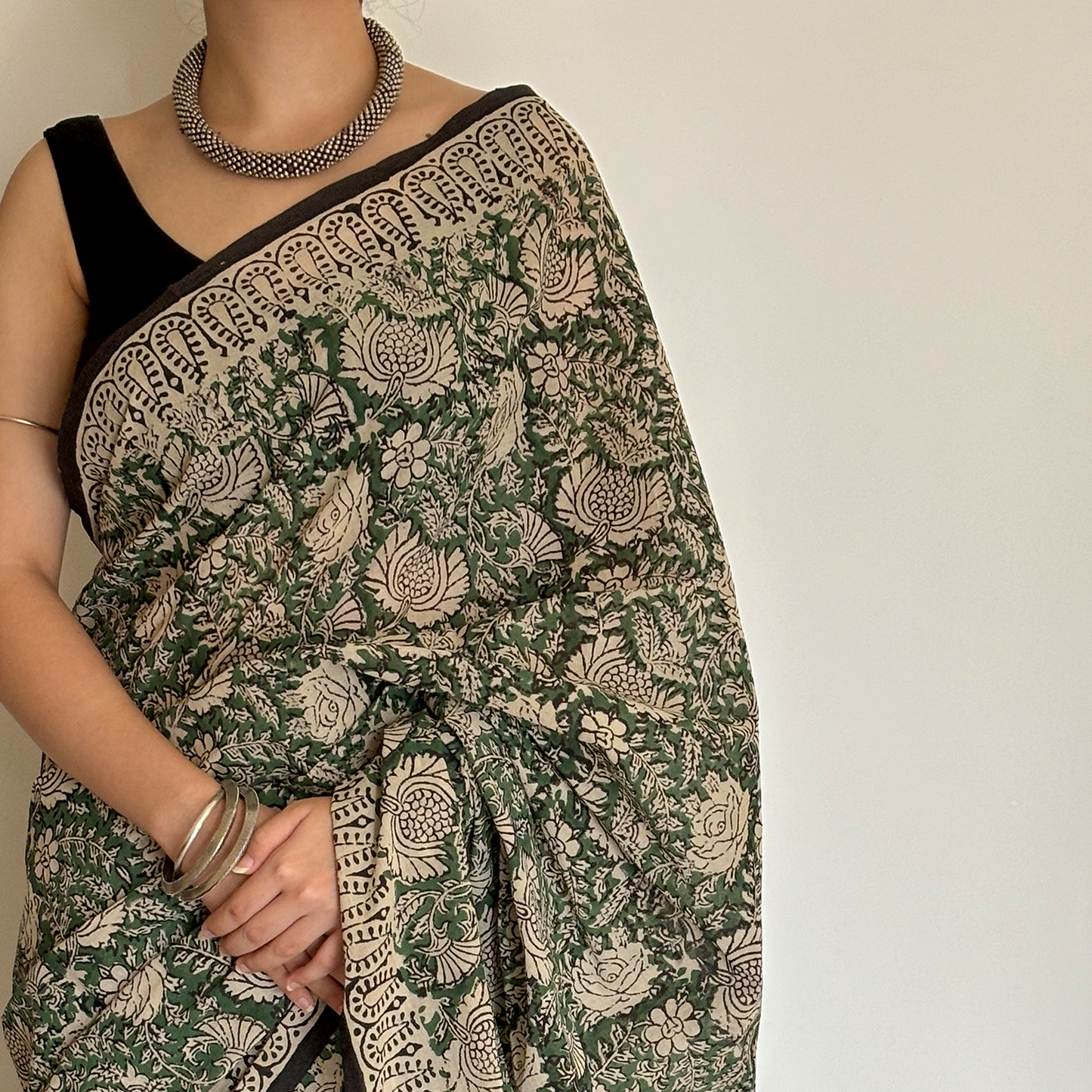 Mayuri | Block Print Saree