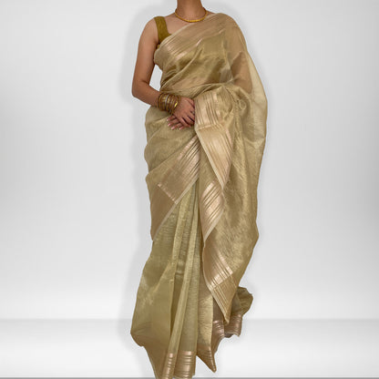 Mira | Crush Tissue Saree