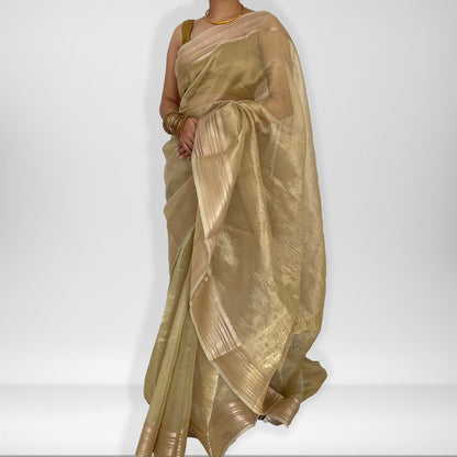 Mira | Crush Tissue Saree