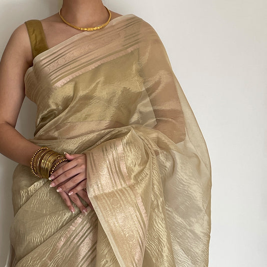 Mira | Crush Tissue Saree