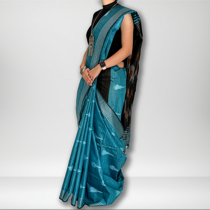 Neel | Ikat Saree