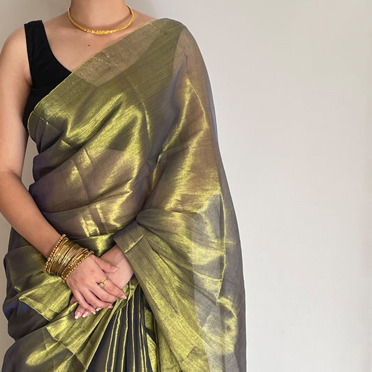 Saba | Raga Cotton Tissue Saree