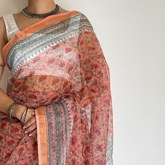 Sarai | Block Print Saree