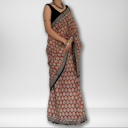 Shankari | Block Print Saree