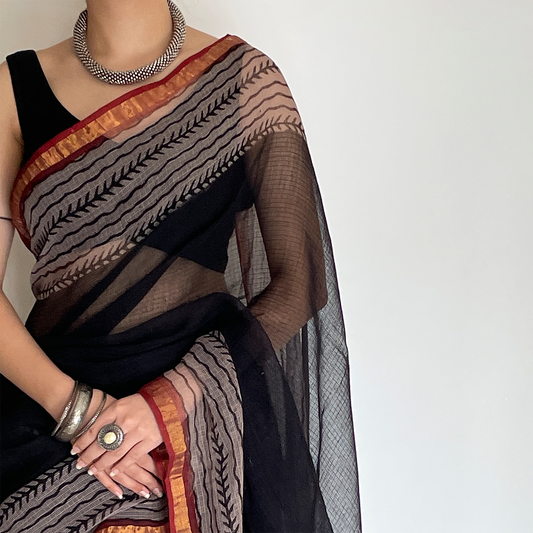 Shikha | Block Print Saree