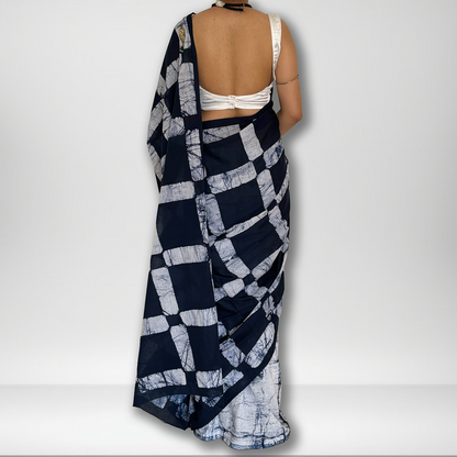 Tapi | Shibori Dye Saree