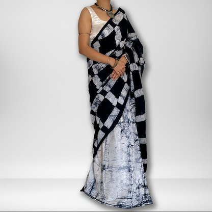 Tapi | Shibori Dye Saree