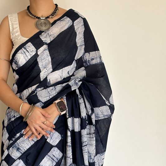 Tapi | Shibori Dye Saree