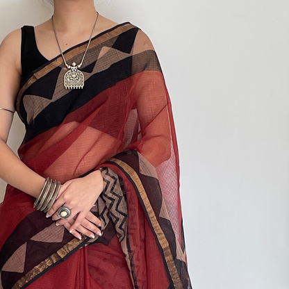 Tarang | Block Print Saree