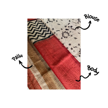 Tarang | Block Print Saree