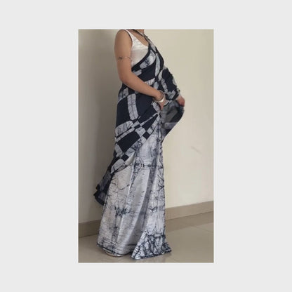 Tapi | Shibori Dye Saree