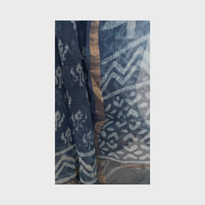 Narmada | Block Print Saree