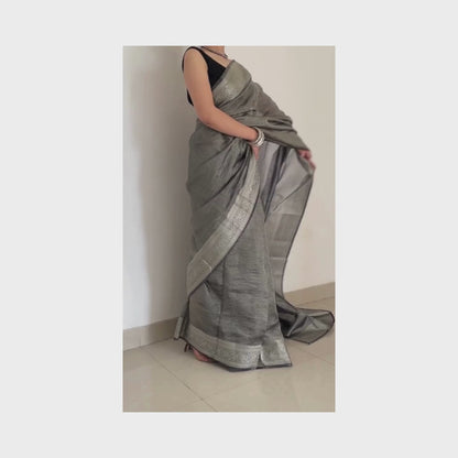 Fiza | Crush Tissue Saree