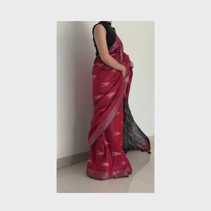 Rani | Ikat Saree