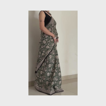 Mayuri | Block Print Saree