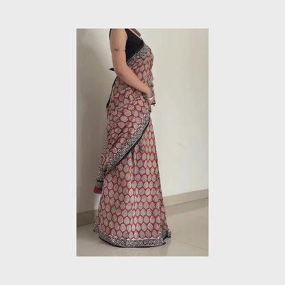 Shankari | Block Print Saree